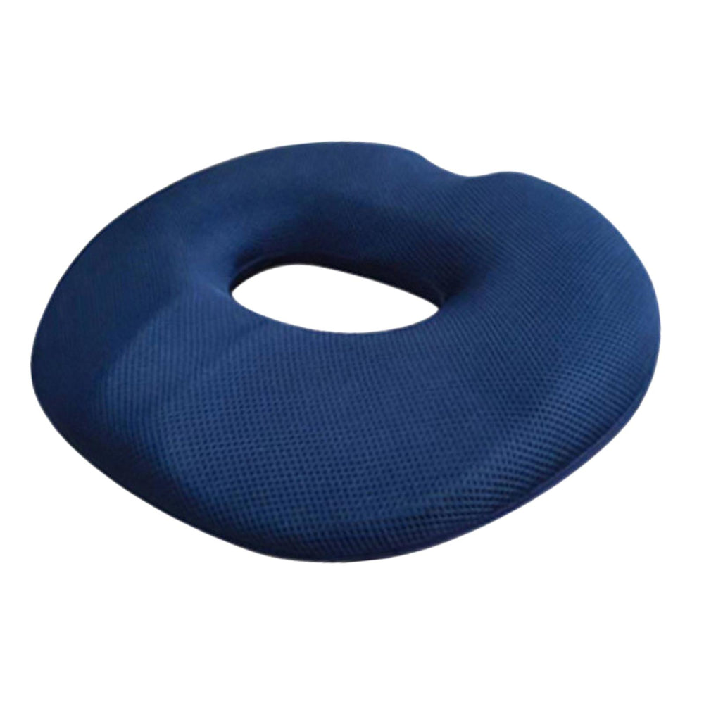 Crofta Hemorrhoid Seat Cushion Tailbone Pillow for Dining Room Office Chair Navy Women