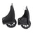 Couple of Luggage Repair Caster Wheels Replacement for Suitcase Black D082