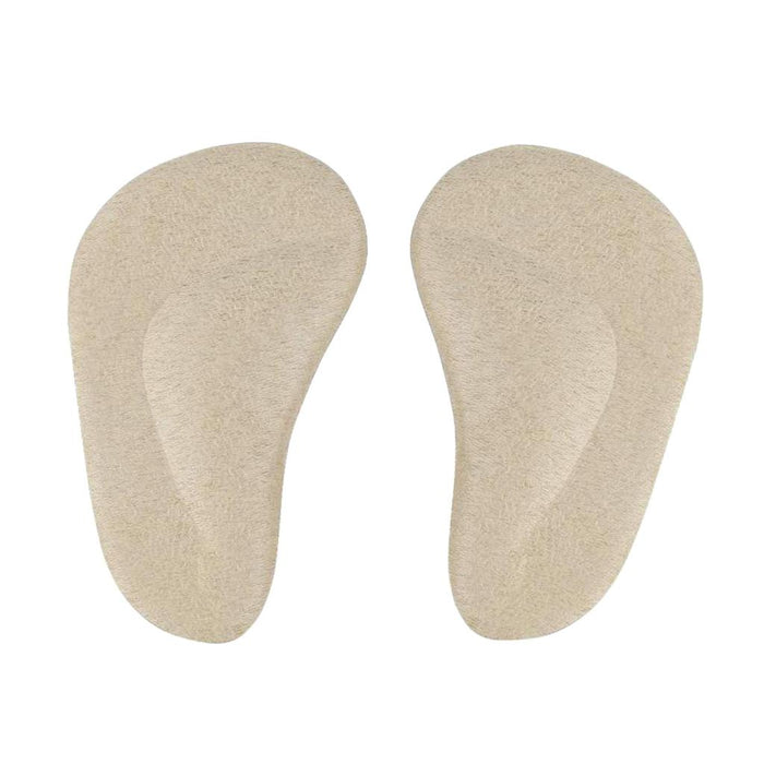 Crofta 1 Pair Silicone Arch Support Insoles Orthotic Insoles Cushion Insert L Skin