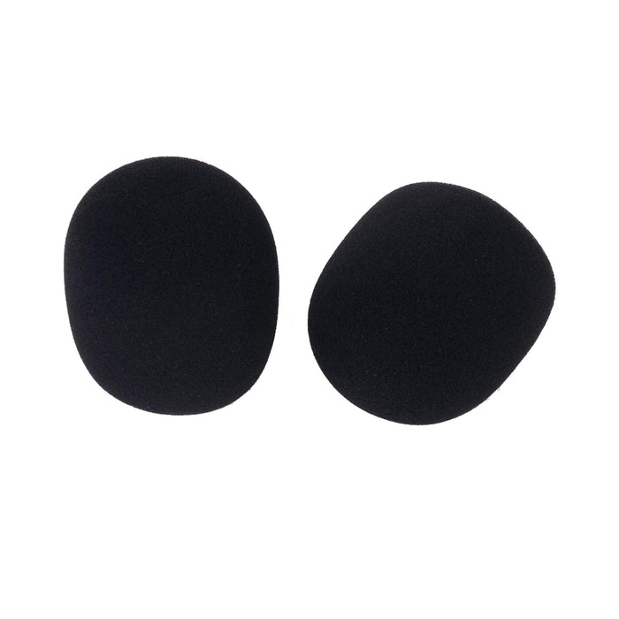 Crofta 2 Pcs Studio Microphone Foam Mic Shield Cover Black