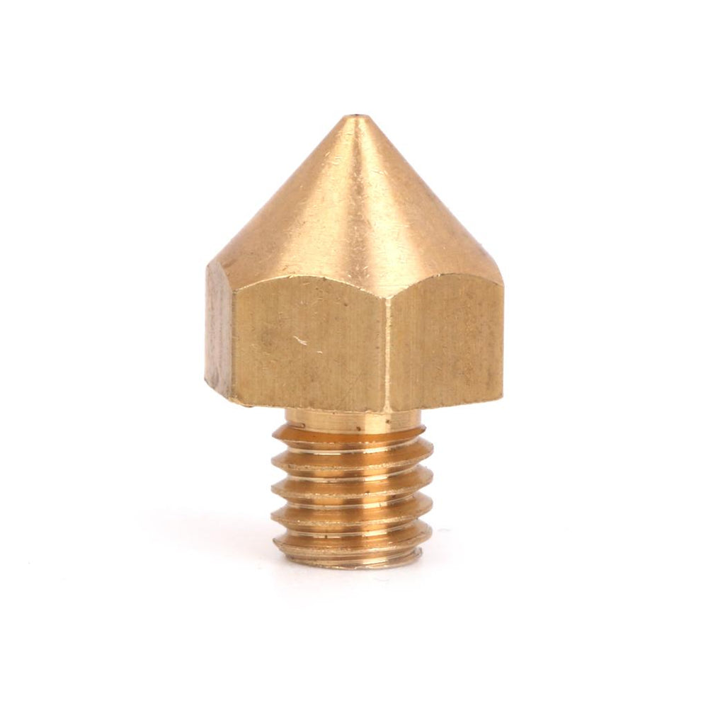 Crofta 0.3mm Copper Nozzle Print Head for 3mm Filament 3D Printer Extruder Golden