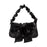 Womens Bow Tie Handbag Tote Bag PU Shoulder Purse for Spring Summer Vacation