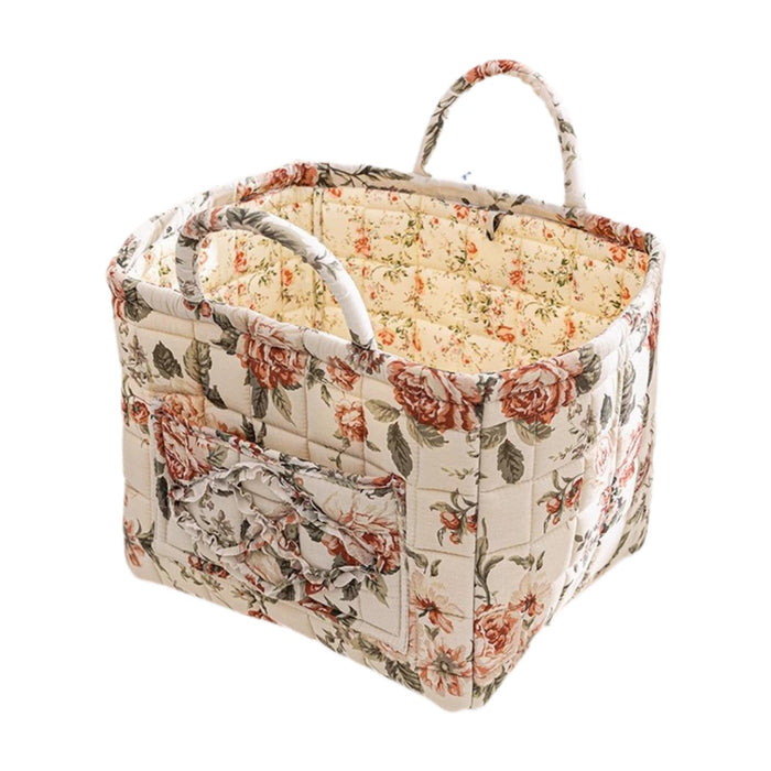 Crofta Fabric Storage Basket Foldable Multiuse Home Organizer for Bedroom Dorm Toys A