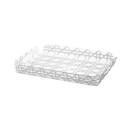 Serving Tray with Handles Jewelry Storage Tray for Meals Coffee Table Office L