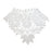 Womens Lace Fake Collar False Collar Elegant for Shirt Fancy Dress Sweater White