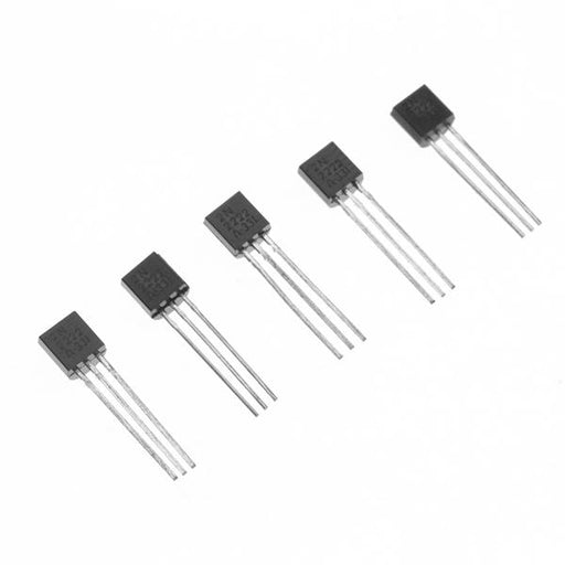 Crofta 100pcs 2N2222 TO-92 NPN 40V 0.8A Transistor