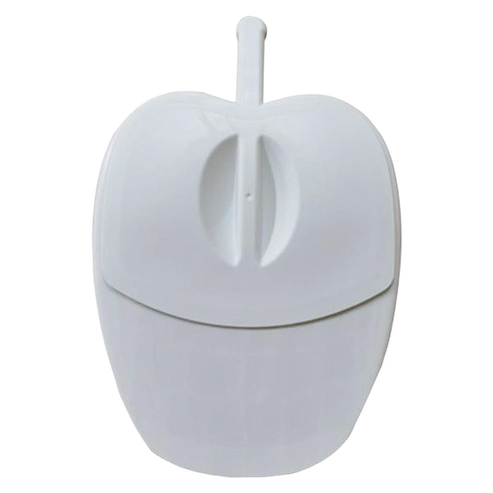 Bedpan Seat Urinal Bed Pan with Handle for Bedridden Durable White