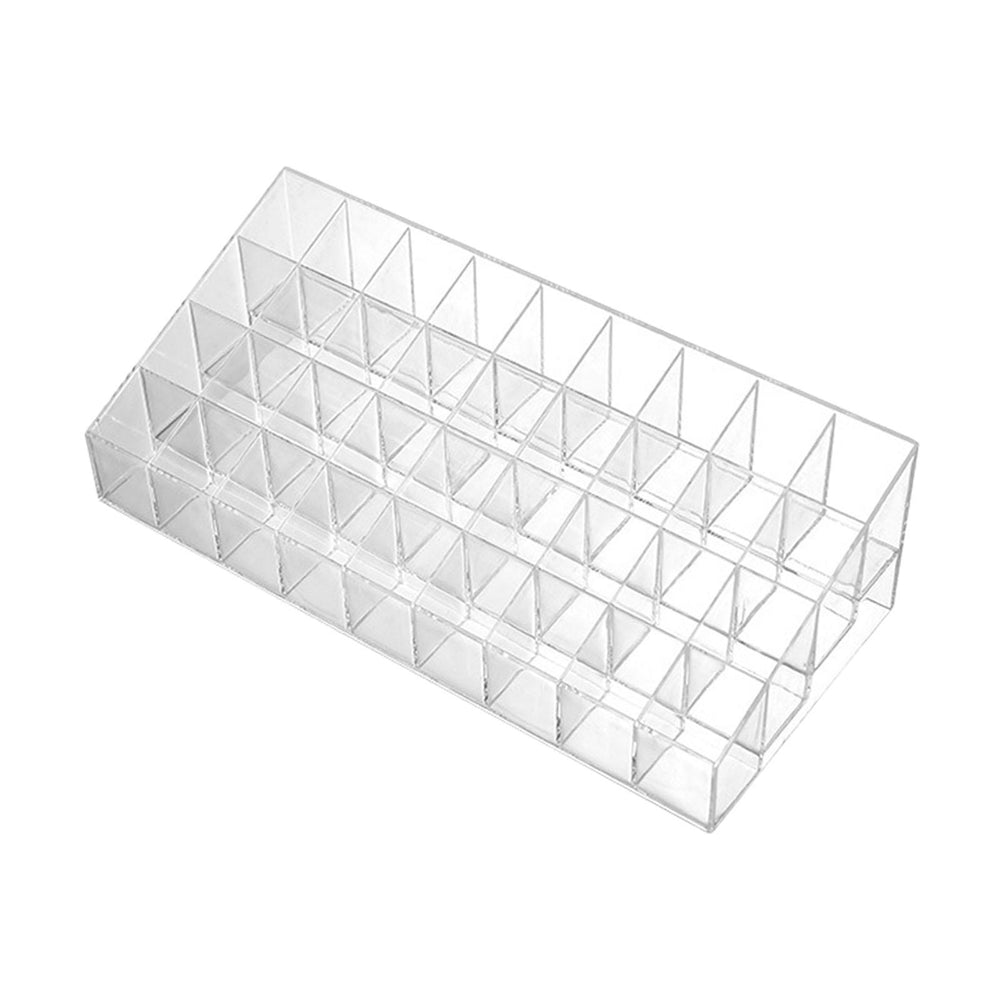 Lipstick Organizer Clear Lipstick Holder Case for Perfume Sample Lip Glosses 36 Slot