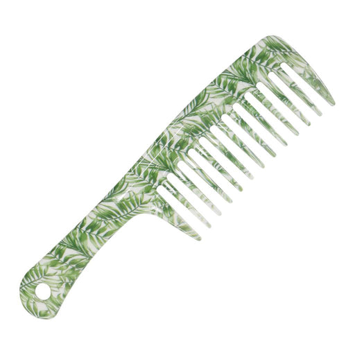 Crofta 1Pcs Hairdressing Comb Anti-static Handle Wide Tooth Hair Comb Detangling 01