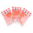 3 Pieces Bath Glove Shower Towel Mitt Back Body Scrub Exfoliating  Orange