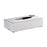 Crofta Tissue Box Holder Tissue Cover Facial Tissue Holder for Bedroom Office Hotel Silver