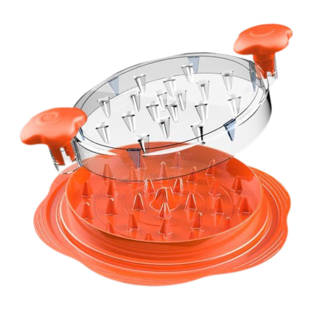 Chicken Shredder Ergonomic Handle Meat Shredder Machine for Pulled Beef Meat orange