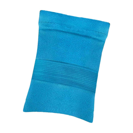 Crofta Sand Wipe Off Mitten Sand Removal Bag for Camping Essentials Beach Surf Blue Large