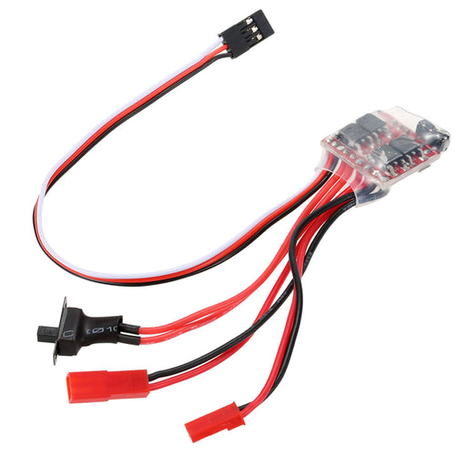 Crofta 10A Brushed ESC Speed Controller With Brake For 1/16 1/18 1/24 RC Car Boat