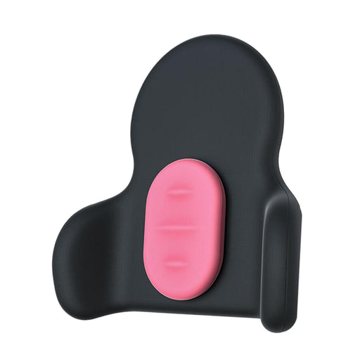 Crofta Waist Cushion Lumbar Support Pillow Portable for Cars Drivers Computer Chair Pink