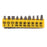 Crofta 10 Pieces Flat Head Cross Bits for DC Powered Electric Screwdrivers