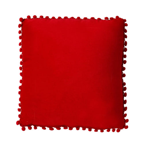 Velvet Pillow Cover Multifunctional Throw Pillow Cover for Bedroom Car Couch Red