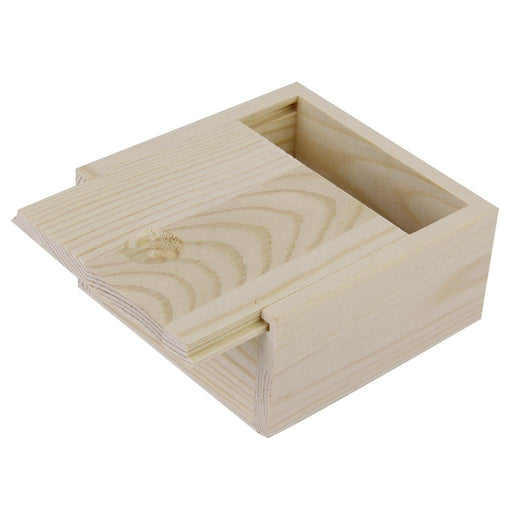 Crofta Nature Wooden Box Storage for Jewellery Essence Oil Bottles Handmade Soap