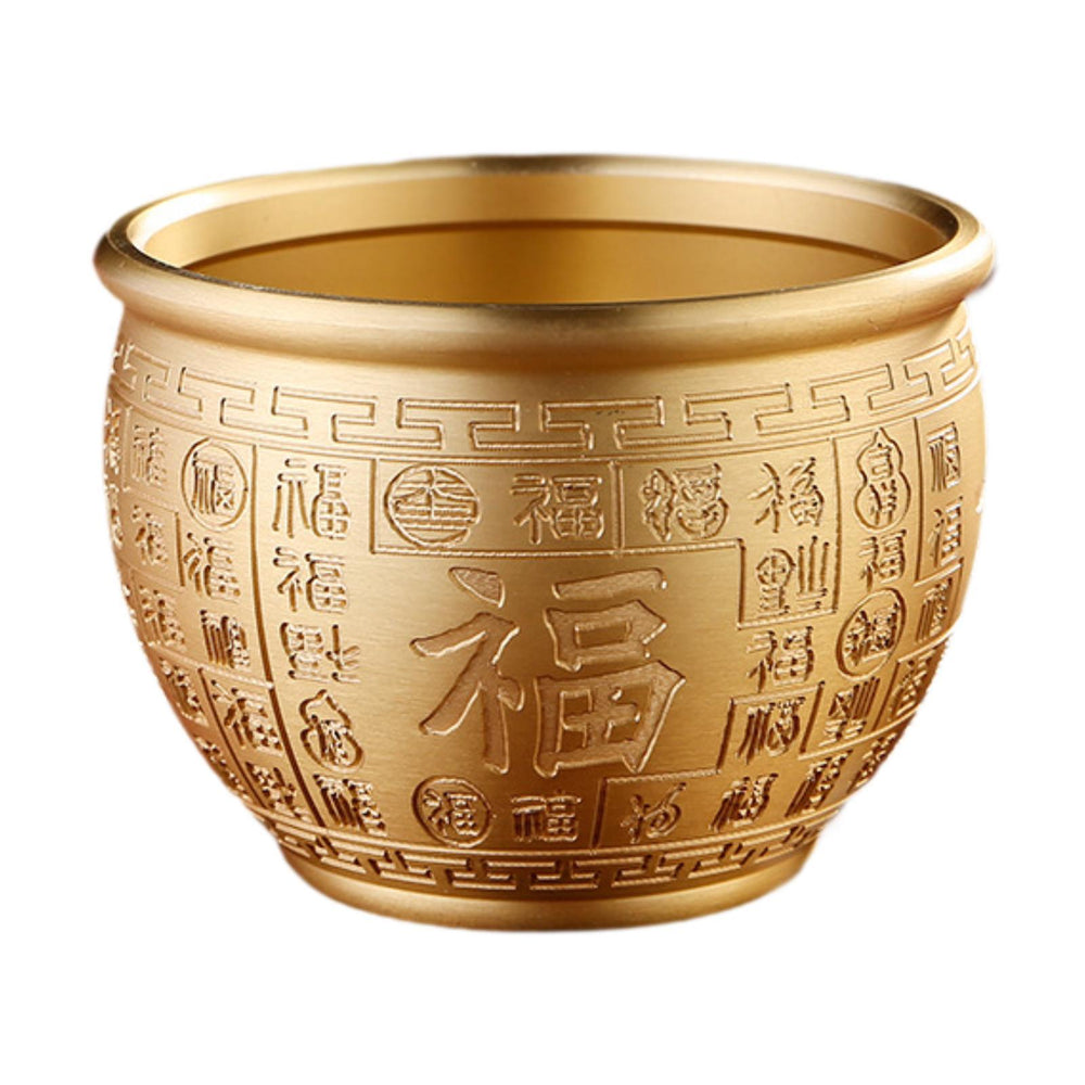 Crofta Chinese Treasure Bowl Creative Cornucopia Bowl for Study Room Desk Bookshelf Style C