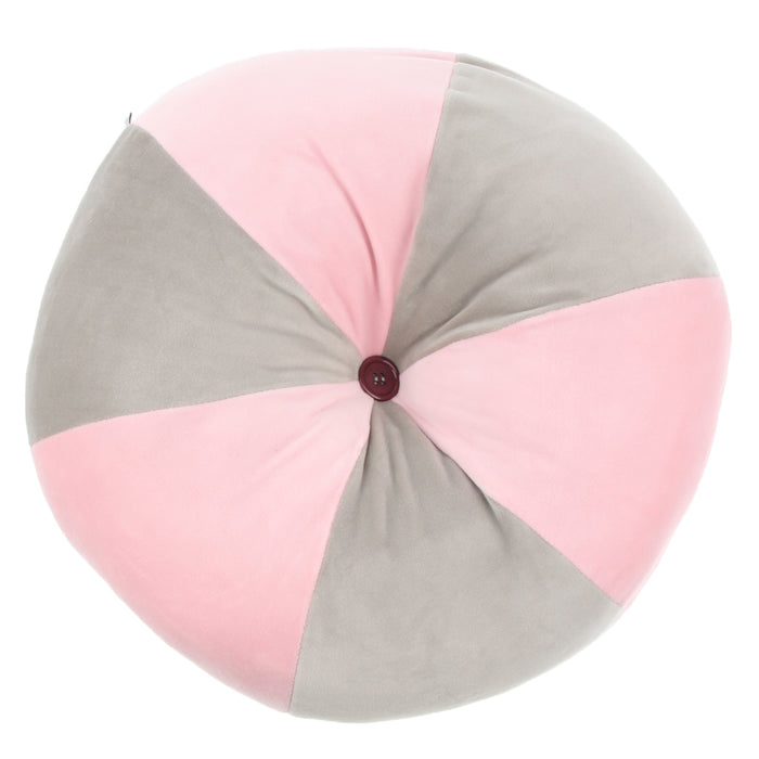 Crofta Soft Seat Cushion Pillow Reduce Pressure on Back Tailbone  Pink Light Gray