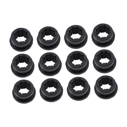 Crofta 12Pcs Rear Camber Bushing Spare Parts Lower Control for Honda ES Skunk2 Black