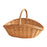 Crofta Woven Picnic Basket Containers Easter Candy Basket Hand Woven Made Storage Basket S