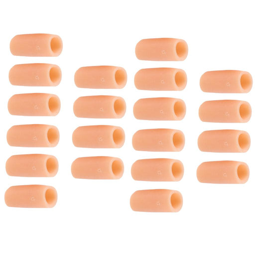 10 Pairs Silicone Toe Sleeves Tube Caps Cushions Protectors for Feet Care S