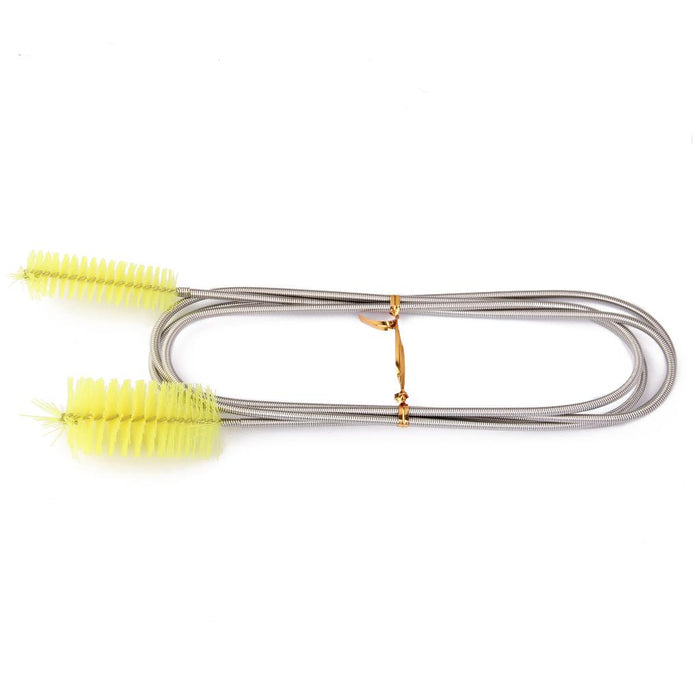 Crofta 1.55M Tube Cleaning Brush Flexible Double Head Aquarium Filter Pipe Hose Clean Tool