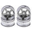 Crofta 1:10 RC Drift Car Models 52mm Wheel Rim Hub Hex for HPI HSP 4 Pieces Silver