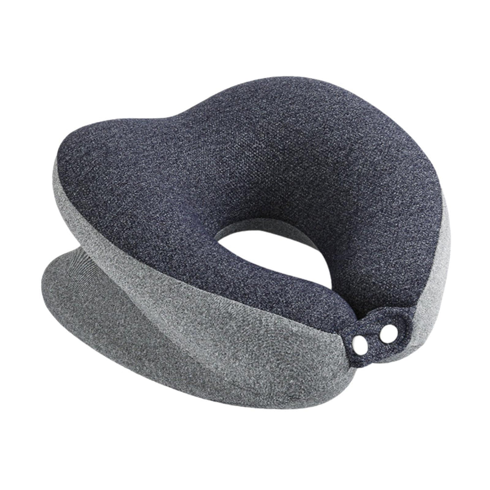 Crofta Desk Napping Pillow Neck Pad Multiuse Portable Prone Pillow for Car Airplane Navy