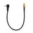 Crofta 1PC Black CRC9 Plug to RP-SMA Female conversion line Pigtail Connector Adapter Cable New