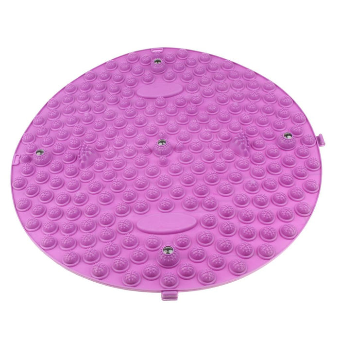 Crofta Yoga Foot Massage Mat Reflexology Foot Relax Shiatsu Pad for Health Purple