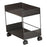 Crofta Metal Rolling Cart Multipurpose Mobile Rolling Cart for Kitchen Hotel Office L