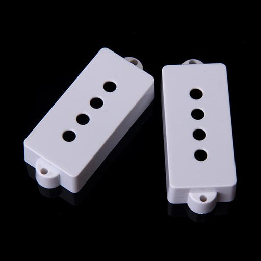 Crofta 1 Set of 2pcs Electric PB P-Bass Pickup Covers 28.5MM Space white