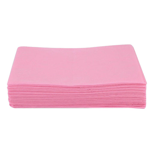 Crofta 10Piece Bed Sheets Perforated Massage Table Covers for Tattoo 80x180cm Pink