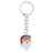 Crofta Woman Christmas Keychain Key Ring Phone Chain for Handbag Car Key Decor Santa 2