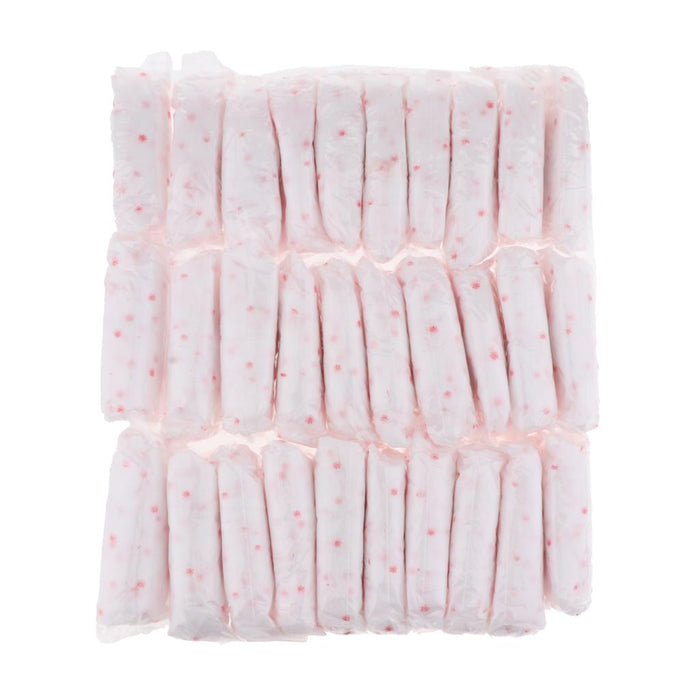 30 Pieces Non Woven Disposable Underwear Travel Panties for Women Men Pink