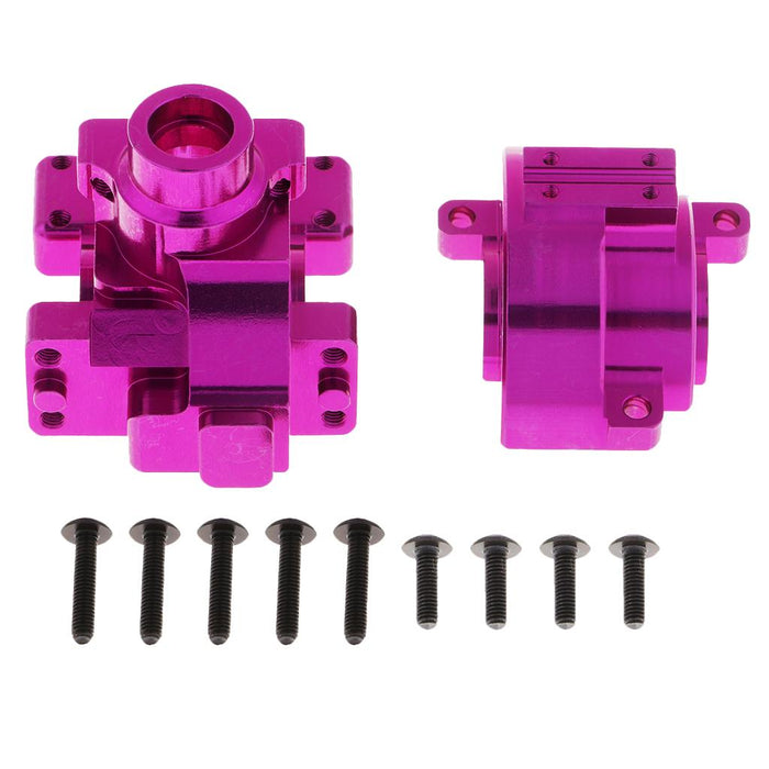 Crofta 102075 (02051) Aluminum Gear Box for HSP 94111 94123 Upgrade Parts Purple