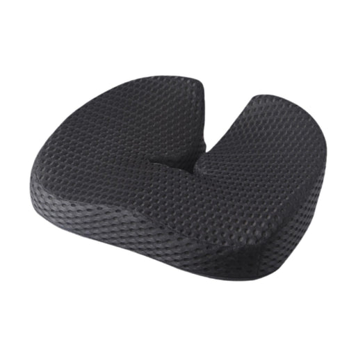 Crofta Office Chair Cushion Sitting Pad Tailbone Seat Cushion for Gaming Chair Home black Mesh