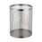 Waste Paper Basket Recycling Bin for Housewarming Gift Household Living Room Silver