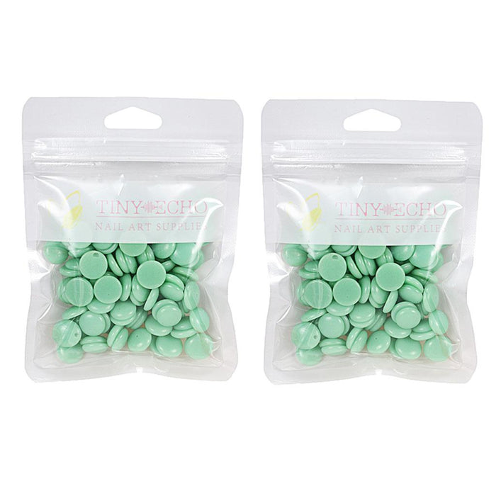 Crofta 2 Pcs Depilatory Hard Wax Beads for Bikini Painless Hair Removal Green