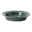 1PC Christmas Dinnerware Round Ceramic for Any Special Occasion Indoor Party Green Plate