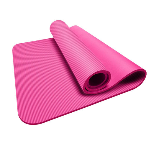 Crofta Yoga Pilates Mat Fitness Exercise Dance Women Men Home Cushion Pad Pink