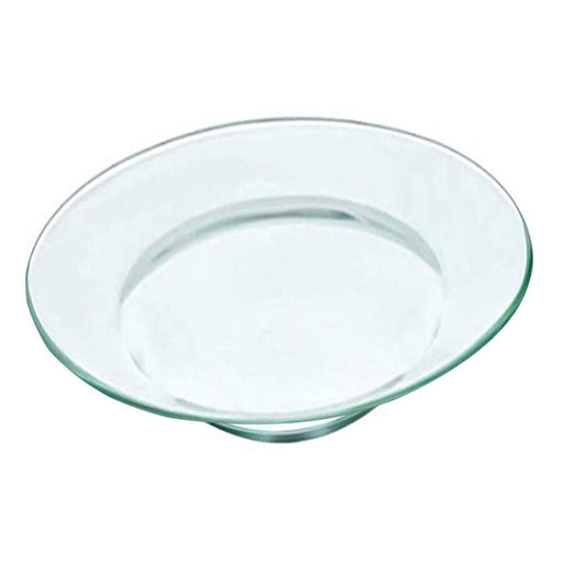 Crofta Replacement Oil Warmer Dish Clear Glass for Wax Melter Oil and Tart Warmers S