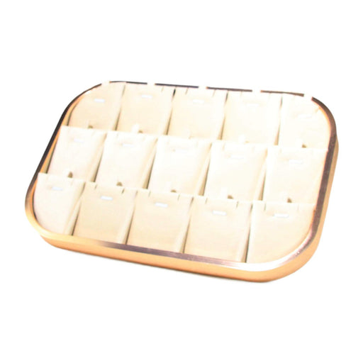 Crofta Jewelry Tray Jewelry Storage for Live Broadcasting Photography Shopping Mall 15 Slots