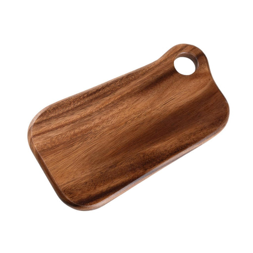 Crofta Wooden Cutting Board Serving Board Chopping Board for Bread Fruit Vegetables Walnut L