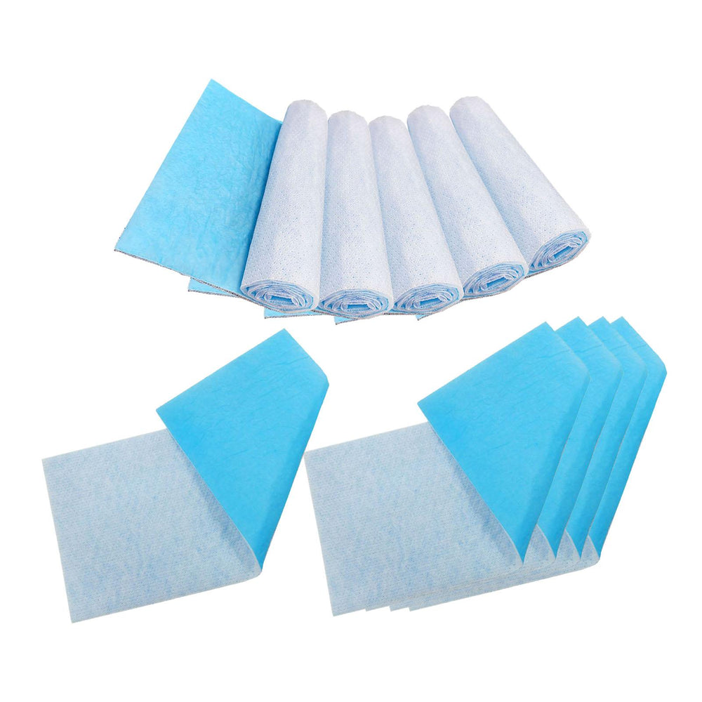 10 Pieces Range Hood Oil Absorbing Cotton Sheets Oil Suction Cotton for Home