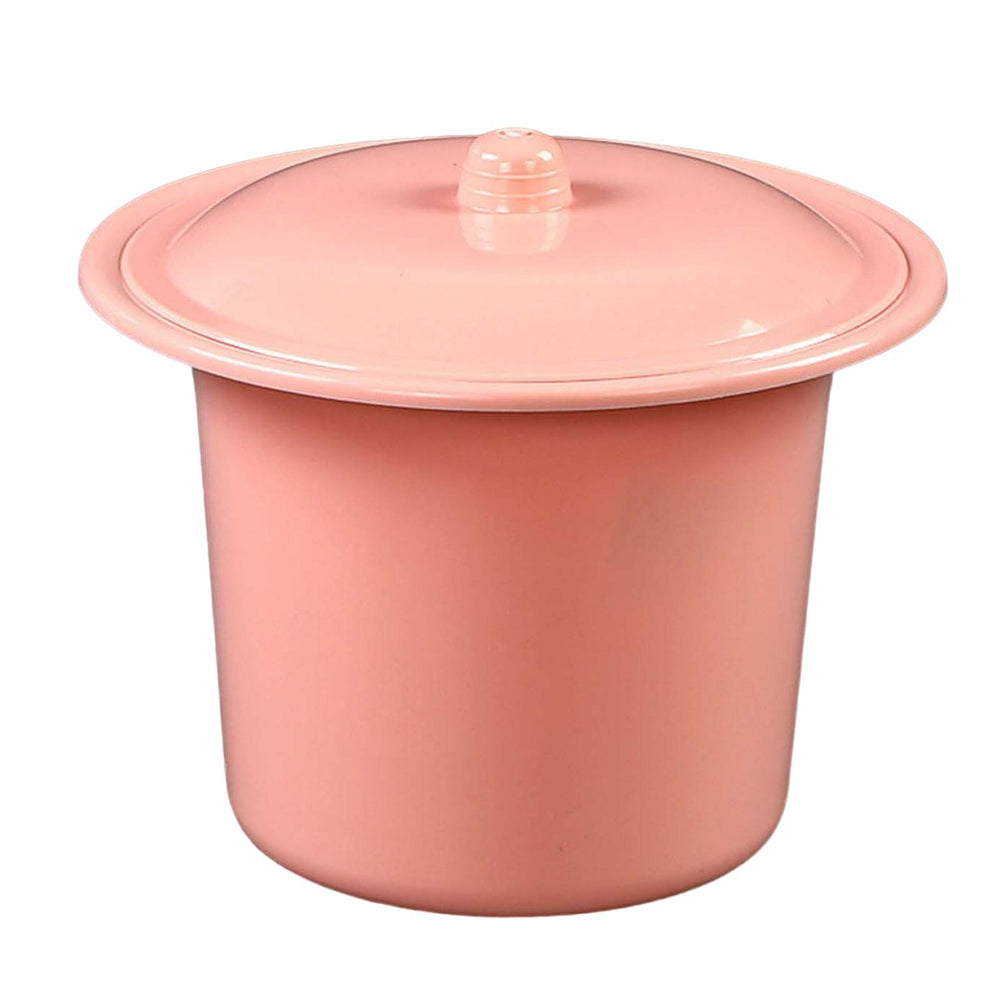 Crofta Portable Spittoon PP Plastic Lightweight Durable for Elderly Women Men Pink