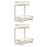 Under Sink Organizer Office Storage Rack Bathroom Pull Out Cabinet Organizer White 2