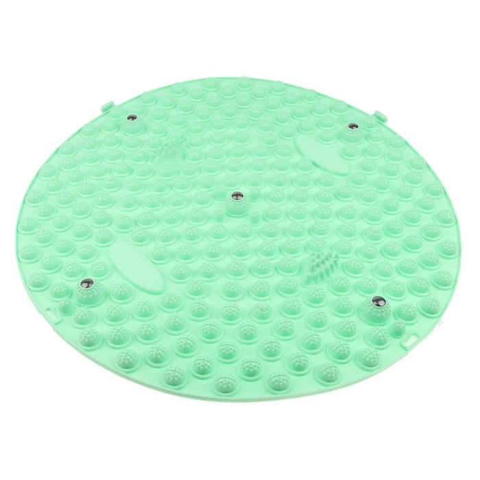 Crofta Yoga Foot Massage Mat Reflexology Foot Relax Shiatsu Pad for Health Light Green